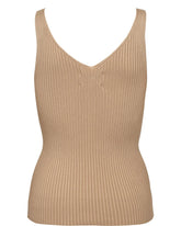 Numph Nucerys Knit Top - Sesame Melange